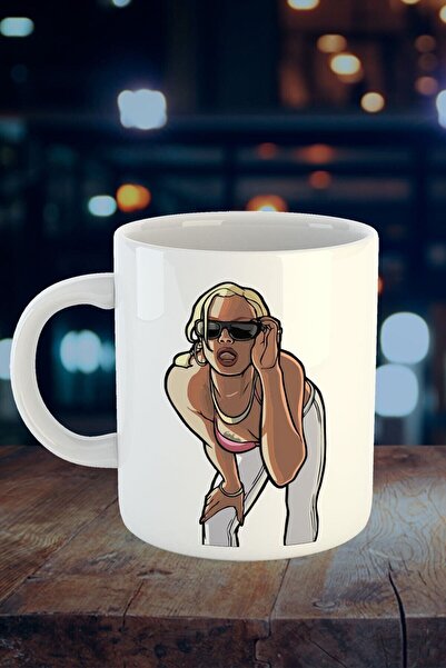 Mio Life كوب جي تي ايه جيرل من البورسلين المطبوع M3k523