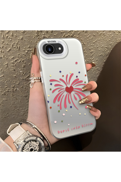 Hontinga iPhone 16E Compatible Case Hard Shell Anti Fall Phone Case Cute Girl