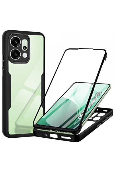 Techsuit Husa pentru Oppo Reno14, Techsuit, ColorVerse 360, Neagra