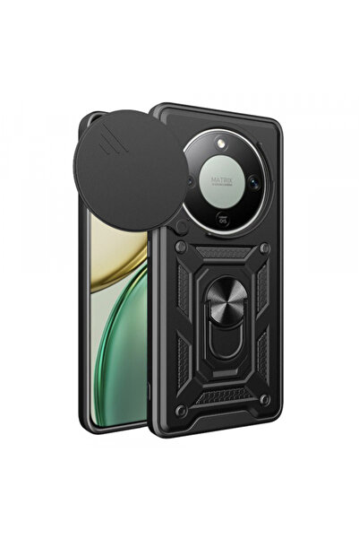 Techsuit Θήκη για Honor Magic8 Lite, Techsuit, CamShield, μαύρη