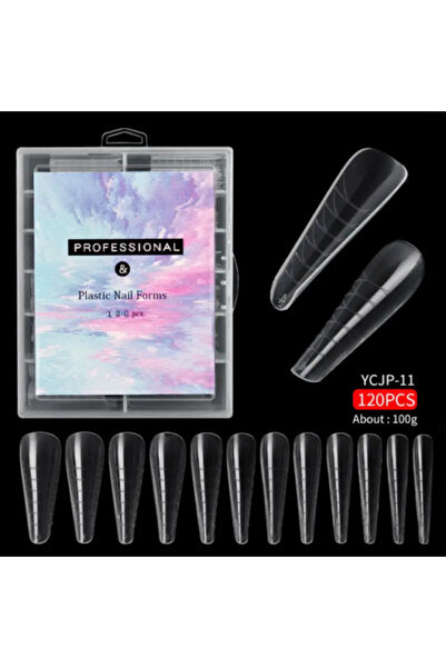 Pink Nails Cutie 120 tipsuri Full Cover Migdal #11