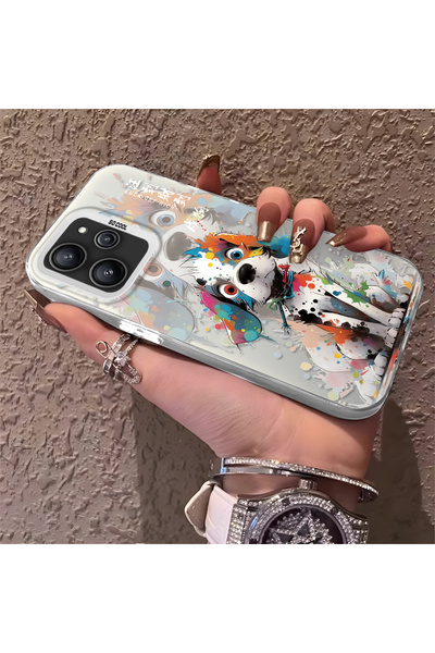 Hontinga حافظة هاتف متوافقة مع هاتف Redmi 12 4G، حافظة صلبة مقاومة للصدمات لل...