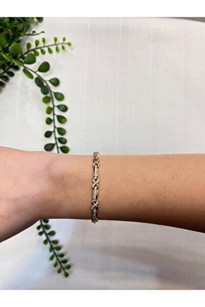 Betüştakıevi Zircon Stone Transitional Bracelet - Rose Gold