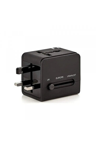 Techsuit Incarcator Retea HHt148 Travel, 10W, 2A, 2 x USB-A, Negru