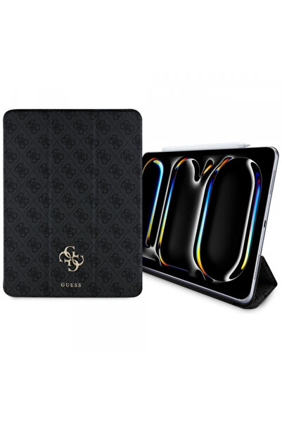 Guess Case for Apple iPad Pro 13 (2024), Guess, 4G Big Logo, Black