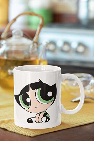 Mio Life Powerpuff Girls Buttercup Printed Porcelain Mug