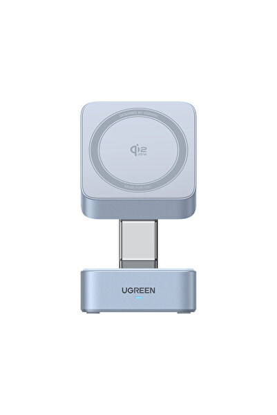 Ugreen W752 2-in-1 Magnetic Wireless Charger 25 Watts - Space Gray