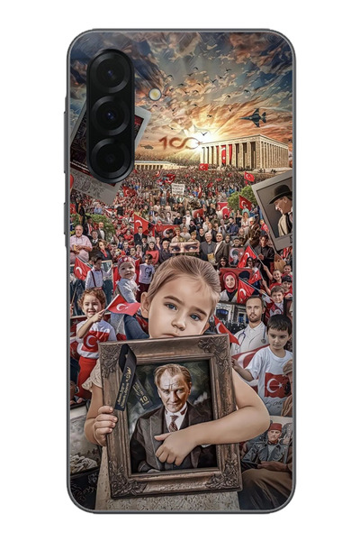 TechTree حافظة سيليكون متوافقة مع هاتف سامسونج جالاكسي A36 من أنري كابير أتات...