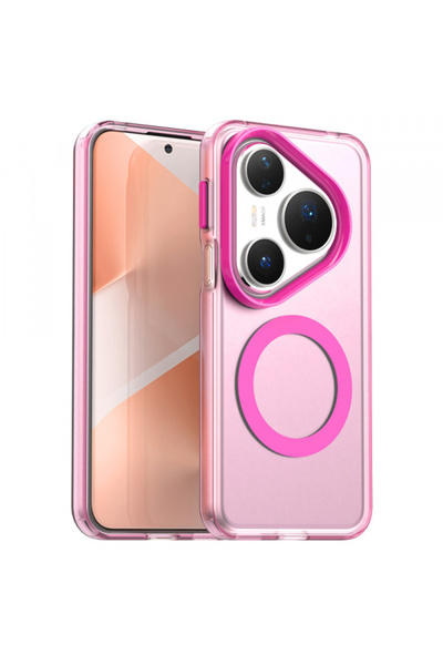 Techsuit Husa MagSafe pentru Huawei Pura 80 Pro, Techsuit, CandyCase, Roz