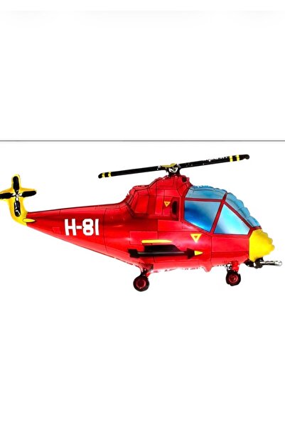 Çemrek Süs Parti Helicopter Foil Balloon 90 cm