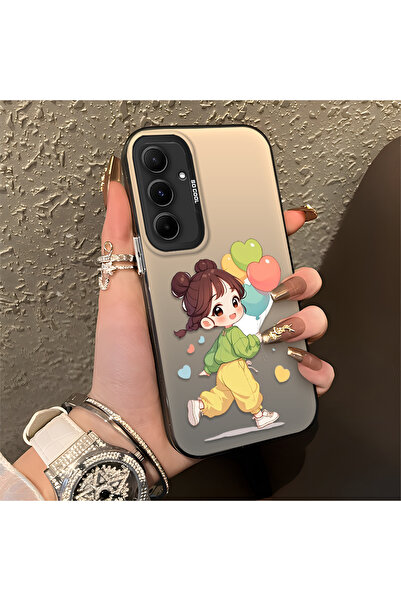 Hontinga حافظة متوافقة مع هاتف سامسونج جالاكسي A55، حافظة هاتف صلبة مضادة للس...