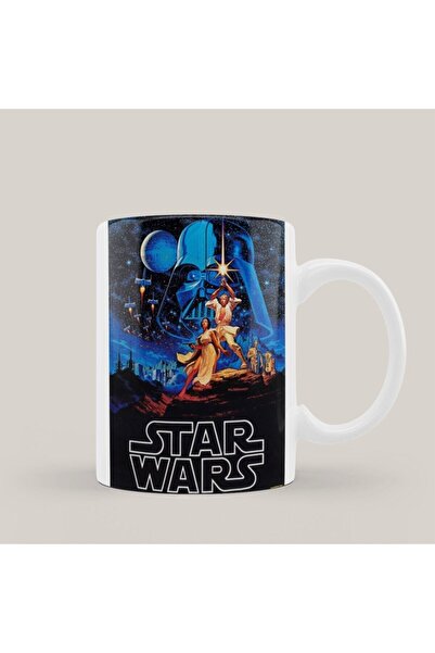 Mio Life Star Wars Retro Poster Print Mug Cup