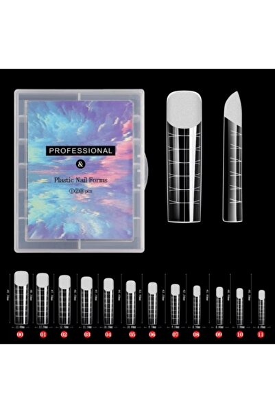 Pink Nails Cutie 120 tipsuri Μίνι καλούπι πλήρους κάλυψης Apex #24