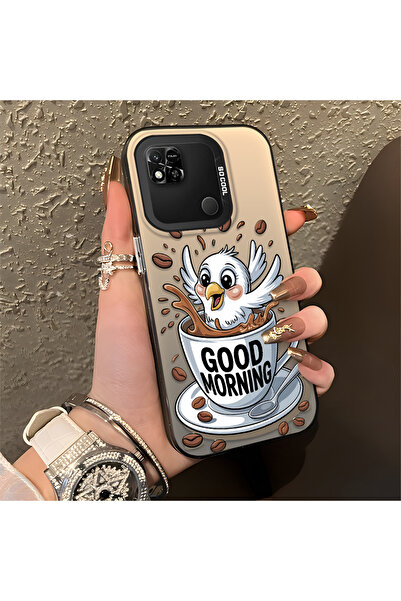 Hontinga حافظة متوافقة مع هاتف Redmi 9C، حافظة هاتف صلبة مضادة للسقوط، حيوان ...