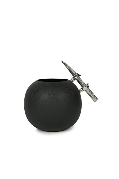 Vitale مزهرية سيراميك مستديرة مع رمح 20*17 سم AK.JA0279