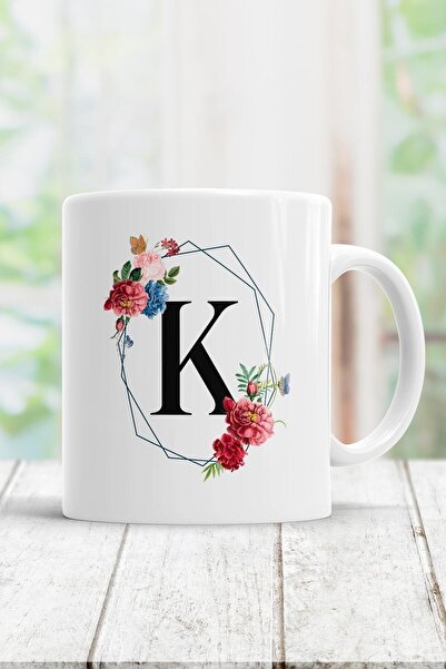 Mio Life Letter K Printed Mug