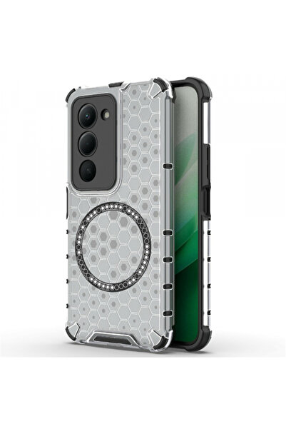 Techsuit Husa MagSafe pentru Xiaomi Redmi 15 5G / 15 4G, Techsuit, HoneyComb ...