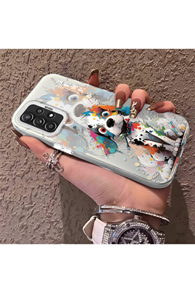 Hontinga حافظة هاتف متوافقة مع هاتف سامسونج جالاكسي A52 5G، حافظة صلبة مقاومة...