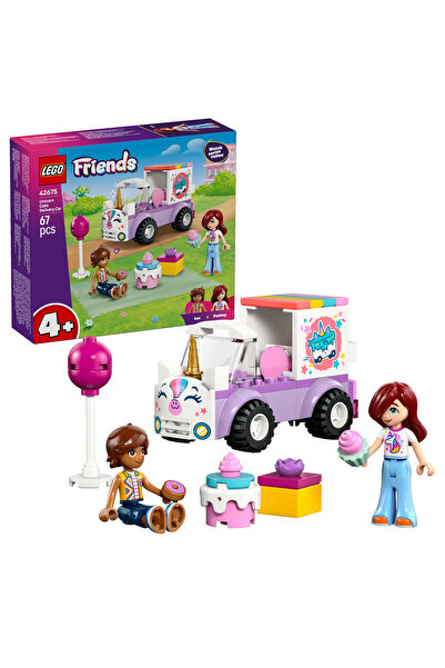 LEGO ® Friends ǀ Mașină-unicorn pentru livrare de torturi 42675