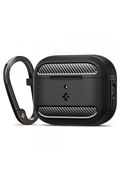 Spigen Rugged Armor Case for Apple AirPods Pro 3, Matte Black