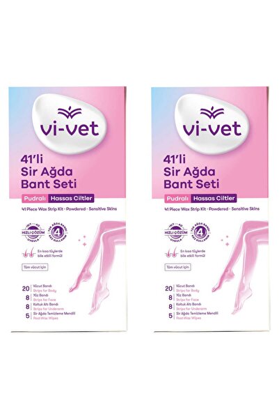 Vi-vet VİVET 41'Lİ SİR AĞDA BANT SETİ PUDRALI X 2 ADET
