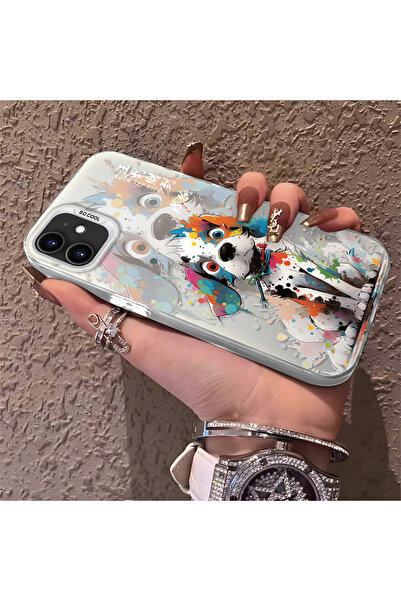 Hontinga حافظة هاتف متوافقة مع هاتف iPhone 12، حافظة صلبة مقاومة للصدمات للقط...