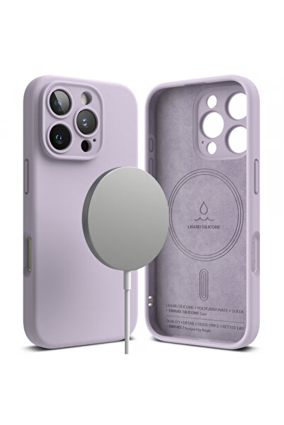 Ringke Husa MagSafe pentru Apple iPhone 16 Pro, Ringke, Silicone, Mov