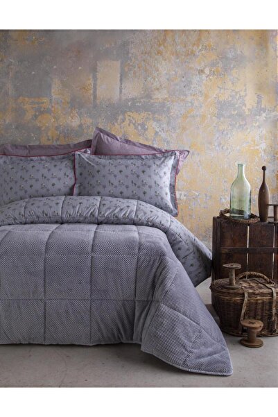 Apricitas HOME ΣΕΤ ΥΠΝΟΥ ΜΟΝΟΚΑΤΑΛΟΓΚΟΥ ΠΡΟΣΩΠΟΥ WINTER GRAY SOFTLY