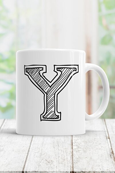 Mio Life Letter Y Printed Mug