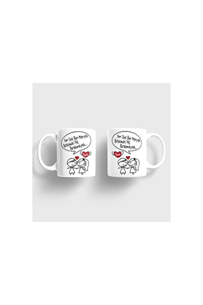 Mio Life Couple Lover Love Married Best Friend Double Mug 2 Pieces