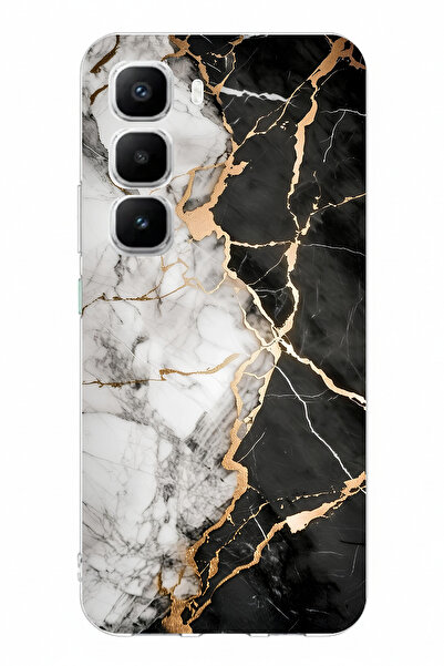 TechTree حافظة سيليكون متوافقة مع هاتف Infinix Hot 60 PRO PLUS باللون الأسود ...