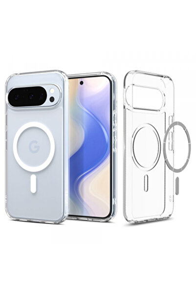 Spigen Husa MagSafe pentru Google Pixel 10 Pro XL, Spigen, Ultra Hybrid, Alba