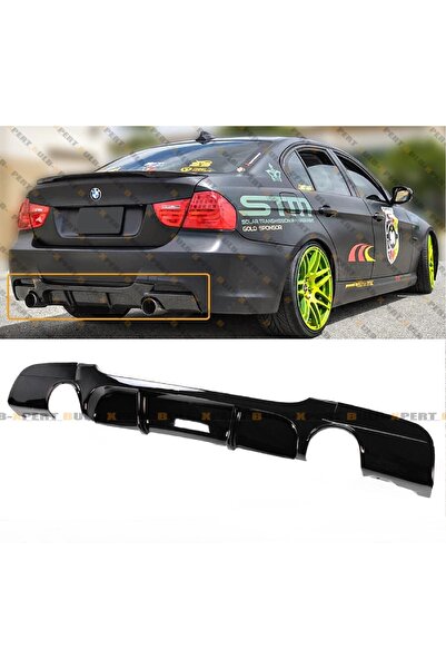 X POWER TUNİNG BMW E90 2009-2012 LCİ PLASTİK BOYASIZ M DİFÜZÖR