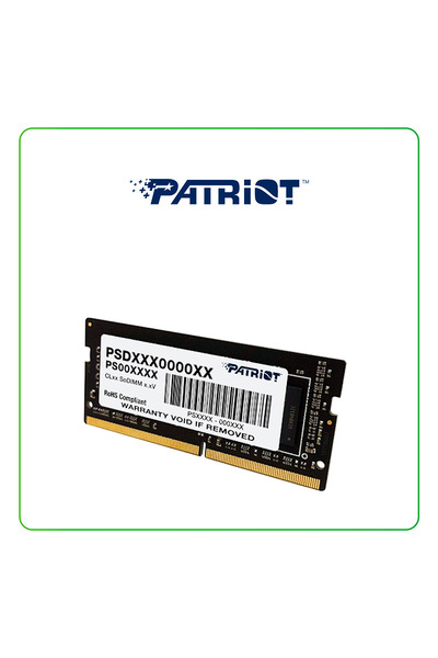 Patriot 16GB DDR5 NOTEBOOK BELLEK 4800MT/s CL40 1.1V PSD516G480081S