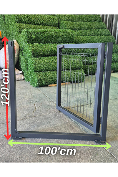 ÖR-AS TEL ÖRGÜ & PANEL ÇİT SİSTEMLERİ Antrastik Gri Tel Çit Kapı-Panel Çit Te...