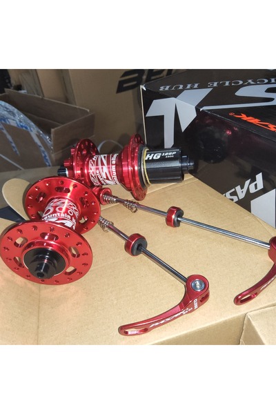 Evo Pasak Yüksek Sesli Arka Ön Göbek Seti Rulmanlı 32 Delik Disk Fren Uyumlu ...