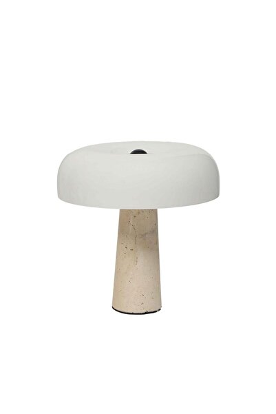 Vitale Light Beyaz Mantar Gece Lambası 32*32 cm AY.VTL-0150