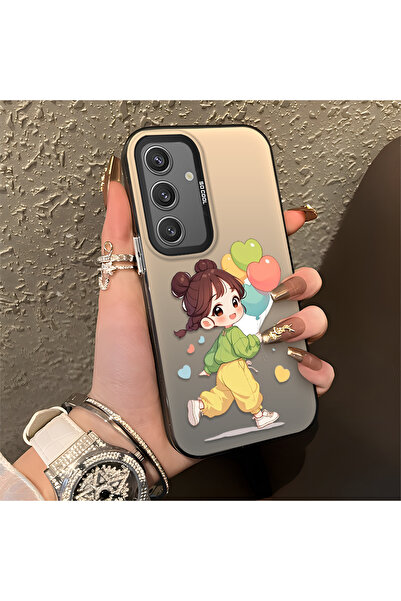 Hontinga حافظة متوافقة مع هاتف سامسونج جالاكسي S24، حافظة هاتف صلبة مضادة للس...