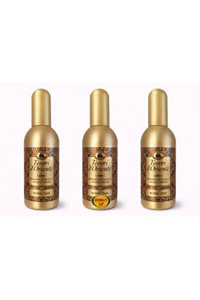 Tesori d'Oriente Set 3 x Tesori d’Oriente Royal Oud – Aromatic Perfume, 100 ml