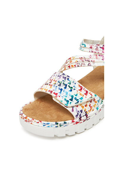 Rieker women's sandals white