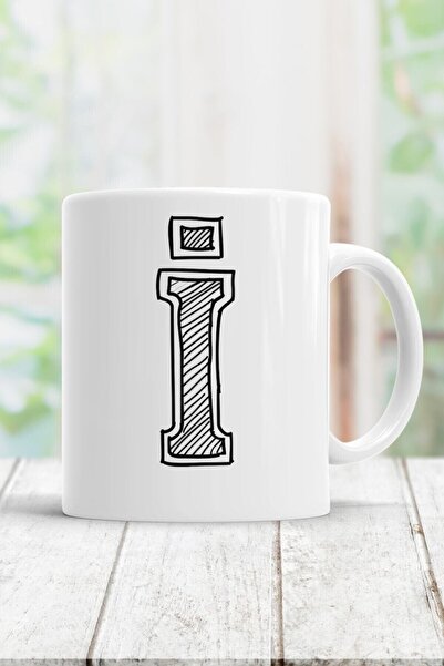 Mio Life Letter I Printed Mug