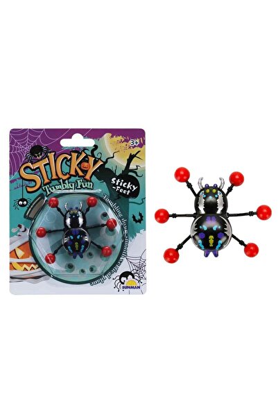 Sunman لاصق سبايدر 49105 أسود