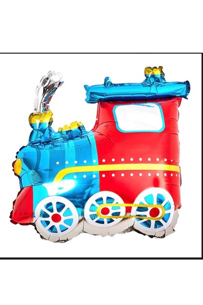 Çemrek Süs Parti Train Foil Balloon 85 cm