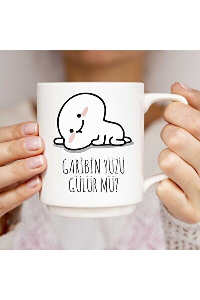 Mio Life "Does the poor man smile?" Printed Mug Cup