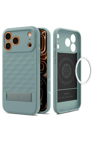 Spigen Husa MagSafe pentru Apple iPhone 17 Pro Max, Spigen, Caseology Paralla...