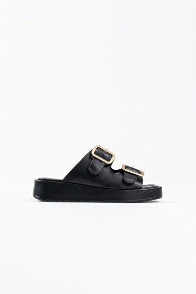 özssa نار النعال الجلد الأسود