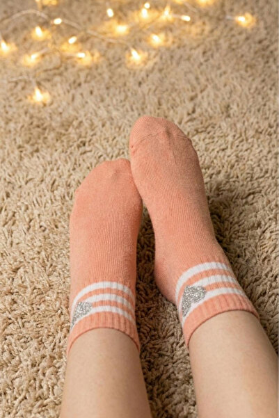 newhappylife Детски чорапи за момичета с форма на сърце и сърцевиден мотив