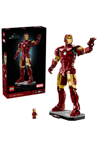 LEGO ®   ǀ Marvel Iron Man Mark 3 Collector's Edition 76344 - 18+ Model Build...