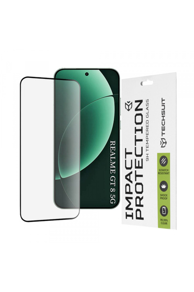 Techsuit Folie de protectie Ecran pentru Realme GT 8 Pro, Sticla Securizata, ...