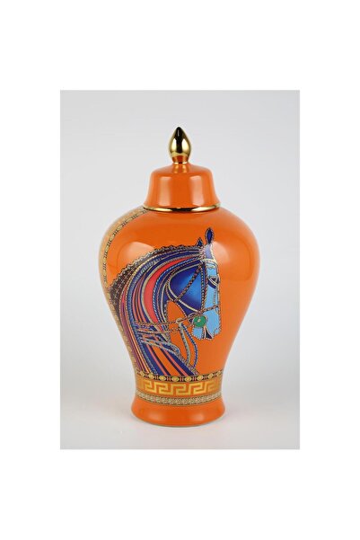 Vitale مكعب الخيل السيراميكي 19.5*19.5*35 سم AK.KD0068